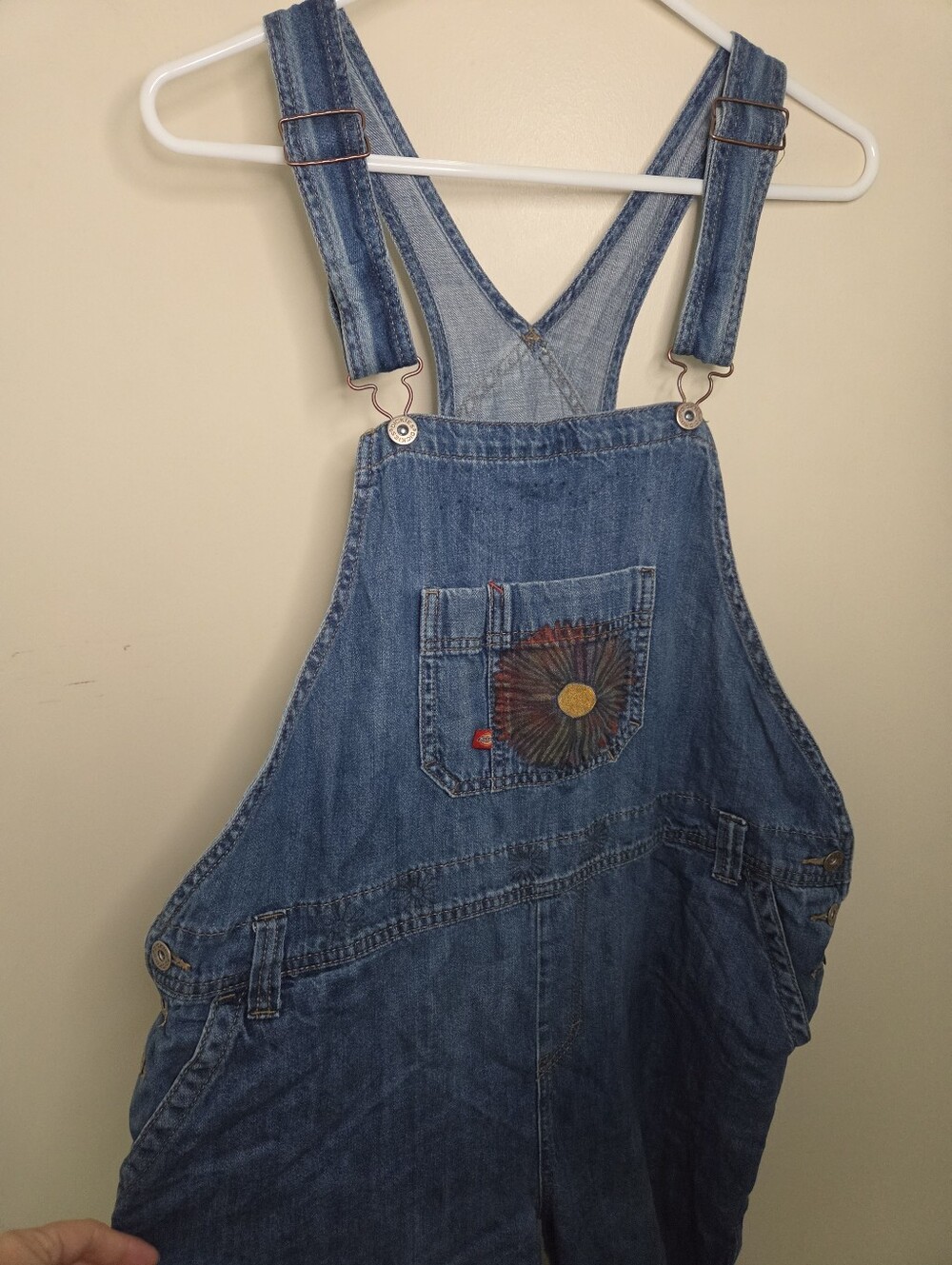 Women's Dickies Carpenter Style Overalls Sz XL - Picture 10 of 16